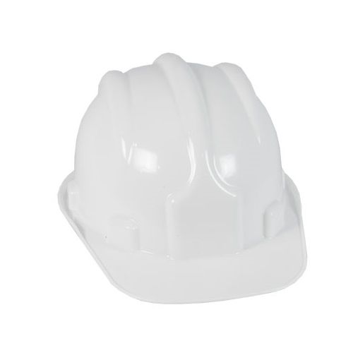 Capacete com Carneira Branco - PLASTCOR